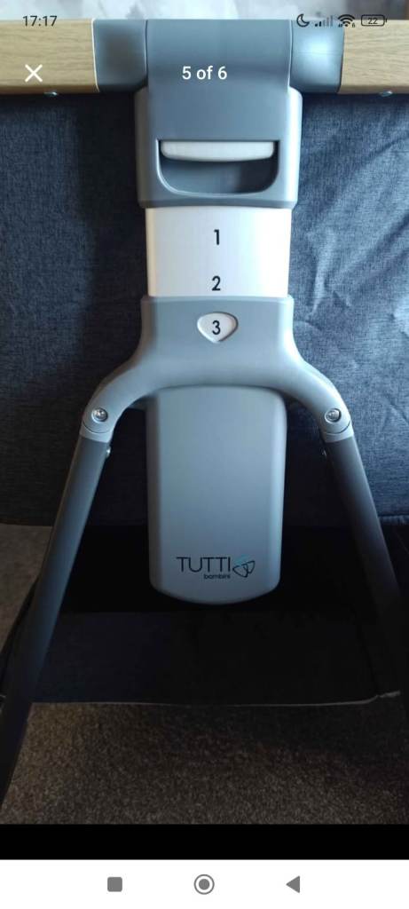 Tutti Bambini Bedside Crib 