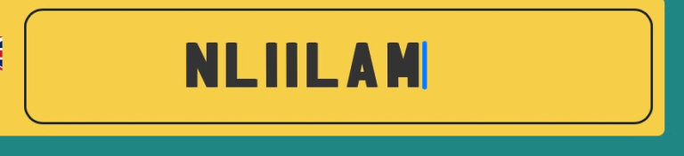 Cherished number plate 