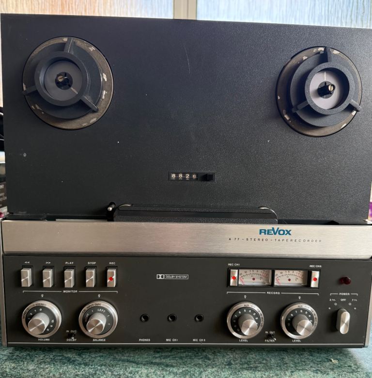 Revox A77 MK IV 2 track Dolby version reel to reel tape recorder