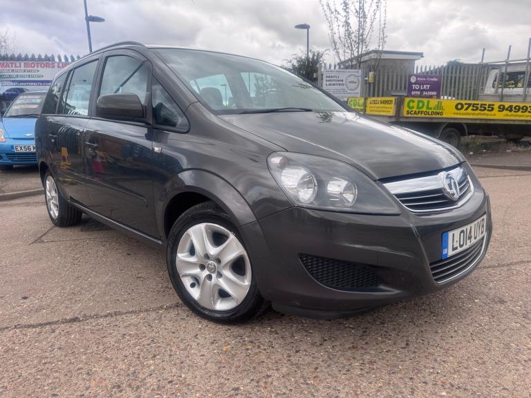 2014 Vauxhall Zafira 1.8 16V Exclusiv MPV 5dr Petrol Manual Euro 5 (120 ps)