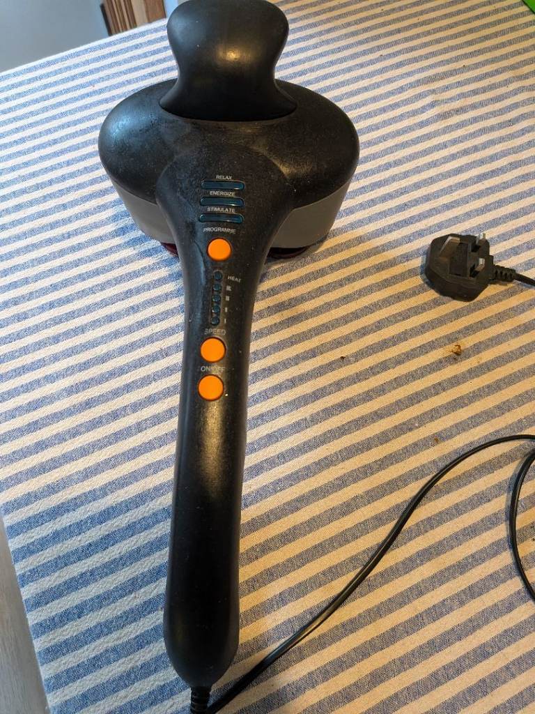 Massage gun, programmable with heat function 