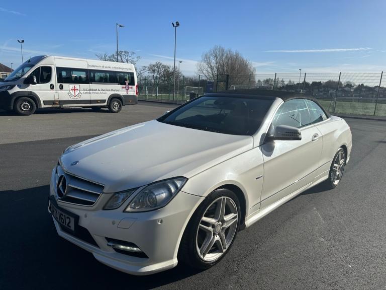 2012 Mercedes-Benz E Class E250 BlueEFFICIENCY Sport 2dr Tip Auto CONVERTIBLE Petrol Automatic