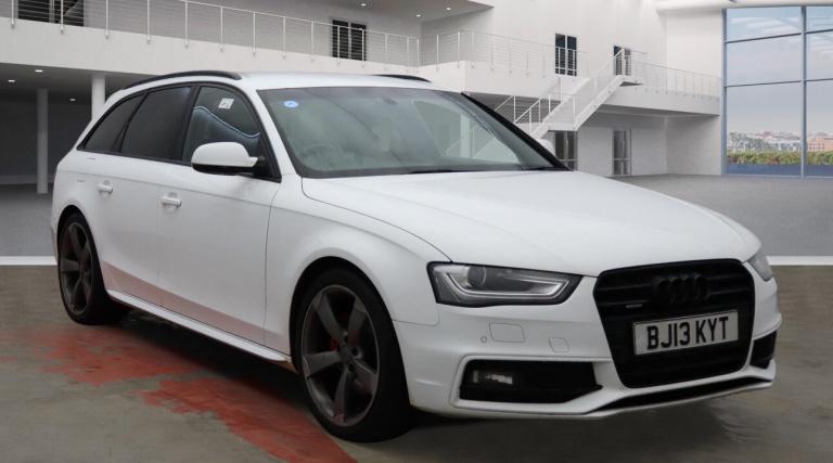 2013 AUDI A4 2.0 TDI 177 QUATTRO BLACK EDITION ESTATE, FULL HISTORY, BELT DONE