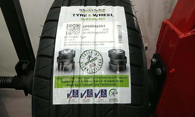 195-50-R15 82v Centara Vanti Touring 6mm Partworn Pressure Tested Tyre
