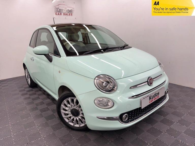 2017 Fiat 500 1.2 LOUNGE 3dr - PAN ROOF - REAR SENSORS - CRUISE - A/C - FSH HATCHBACK Petrol Manual