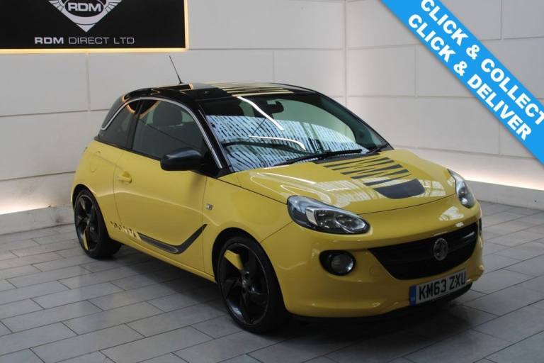 2013 Vauxhall ADAM 1.4 16v SLAM Hatchback 3dr Petrol Manual (100 ps) Hatchback Petrol Manual