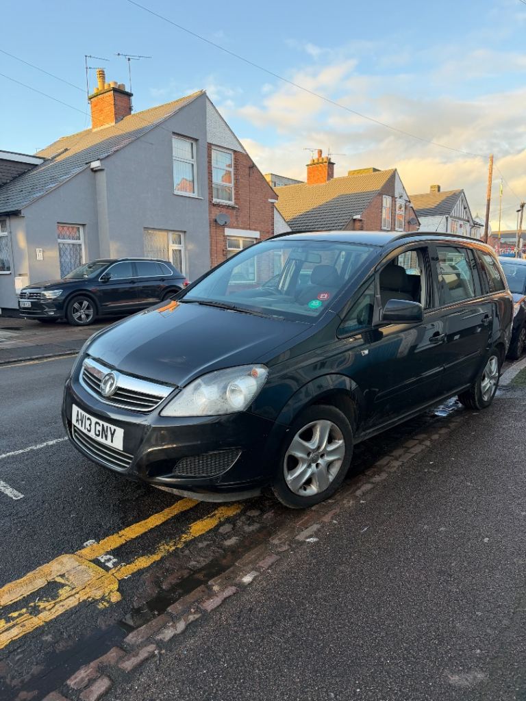 Vauxhall, ZAFIRA, MPV, 2013, Manual, 1598 (cc), 5 doors