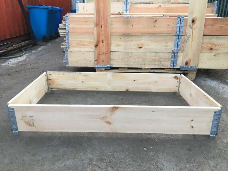 Pallet skirts / Raised beds