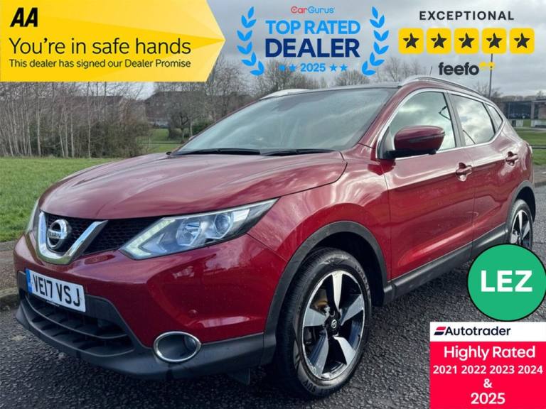2017 Nissan Qashqai 1.5 dCi N-Connecta SUV 5dr Diesel Manual 2WD Euro 6 (s/s) (110 ps) HATCHBACK ...