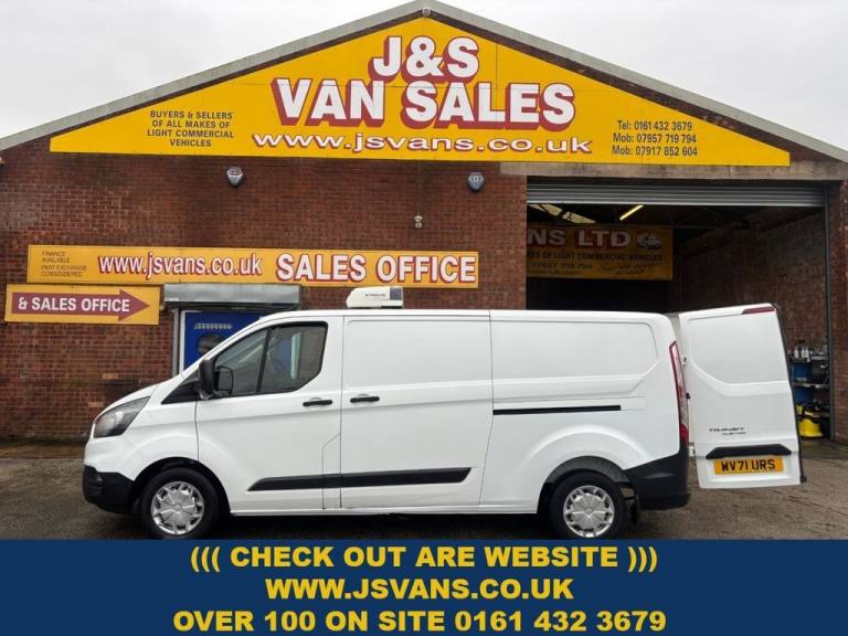 2021 71 FORD TRANSIT CUSTOM FRIDGE THERMO KING FREZZER LONG WHEEL BASE  DIESEL