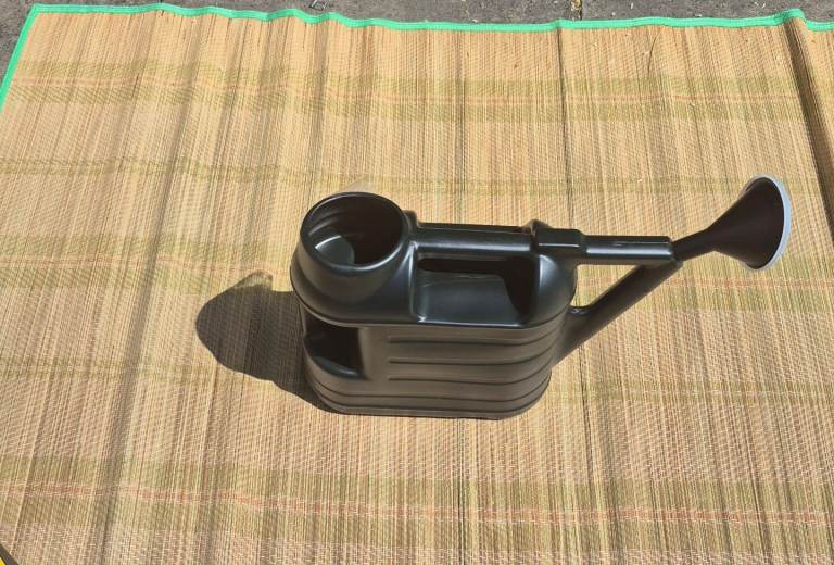Brand New Dark Green Watering Can (With Rose Attachment)