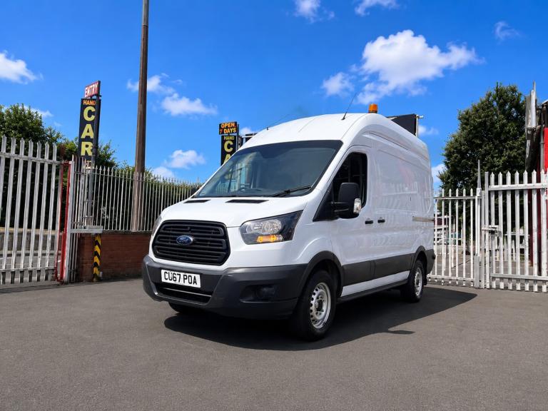 FORD TRANSIT 2.0 TDCI 130ps H3 Van. 82k MIKES, NO VAT.! AIR-CON! HEATED WSCREEN