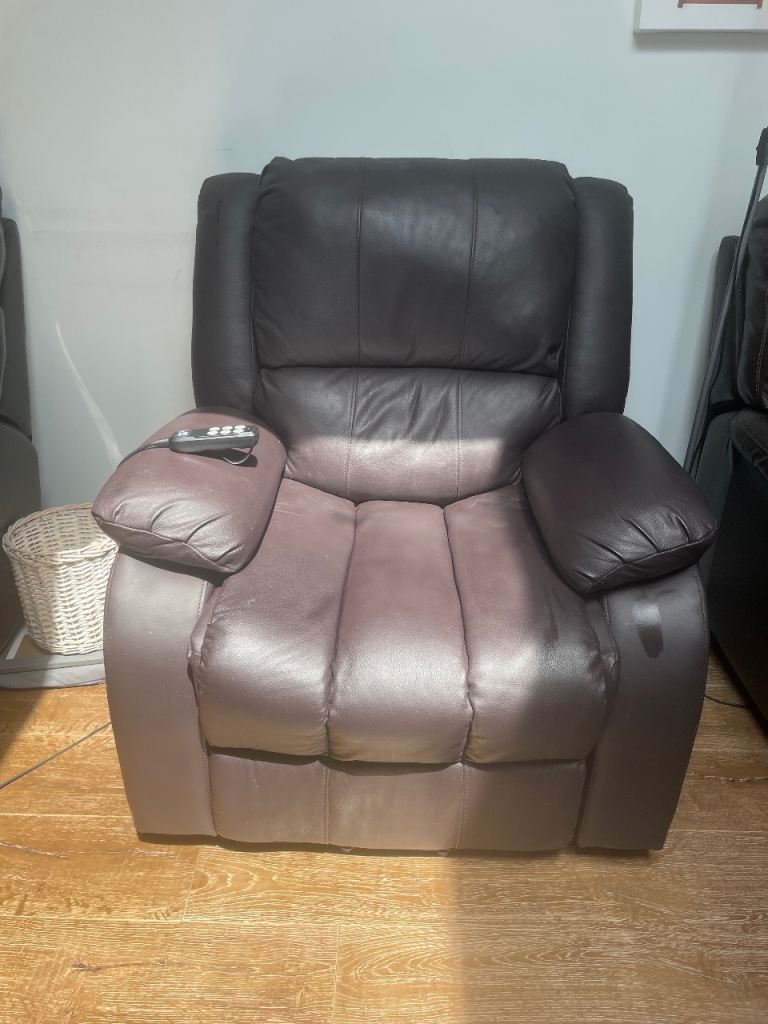 Riser Recliner Leather Armchair