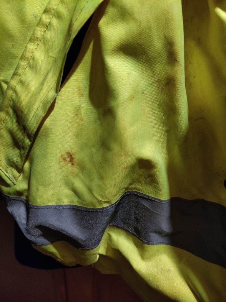Dunlop hi Viz bomber jacket used condition yellow size small 