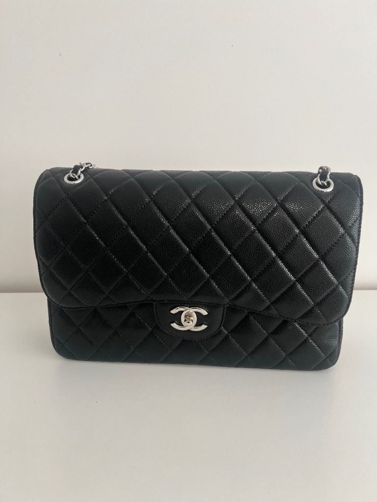 Black Jumbo Chanel Bag