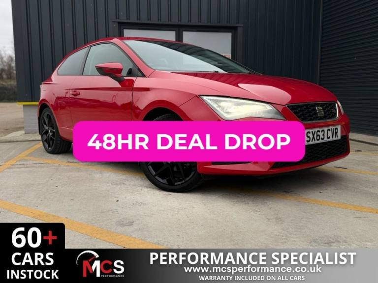 2013 SEAT Leon 2.0 TDI CR FR Sport Coupe 3dr Diesel DSG Euro 5 (s/s) (150 ps) Hatchback Diesel Au...