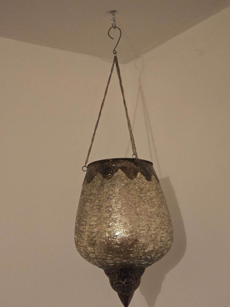 Glass lantern 