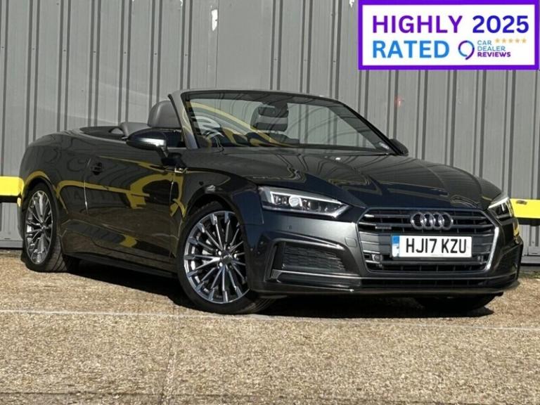2017 Audi A5 Cabriolet TFSI S line Convertible 2.0 Automatic Petrol Convertible Petrol Automatic