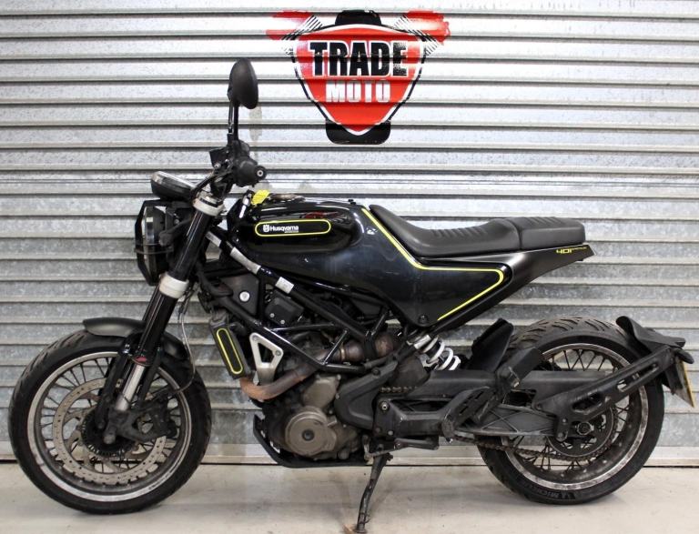 2019 19 HUSQVARNA SVARTPILEN 401 ABS NAKED CAFE RACER NEW MOT TRADE SALE A2 COMP