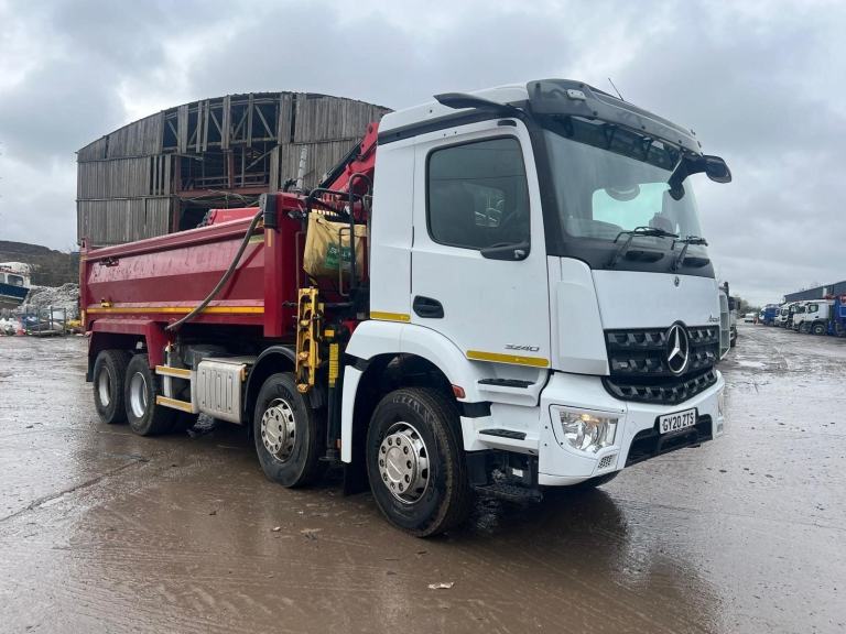 Mercedes-Benz Arocs 3240 8X4 TIPPER GRAB, JUST ARRIVED, WATCH THE VIDEO