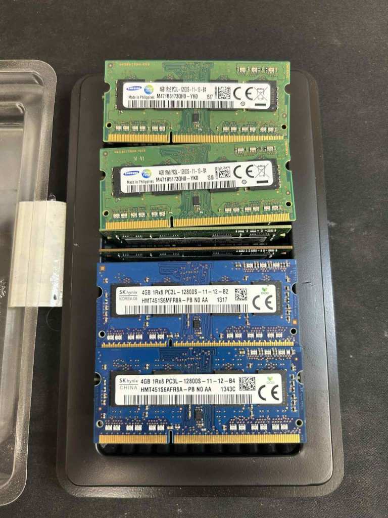 2 x 4GB DDR3L Laptop Ram - GOOD Brands DDR3