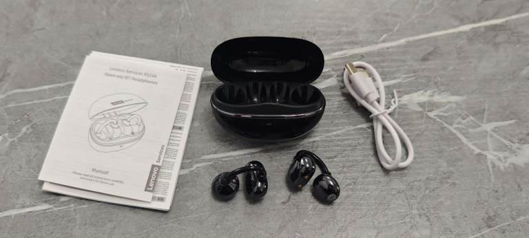 Lenovo Open Ear EarClip Wireless Bluetooth Headphones RS106 