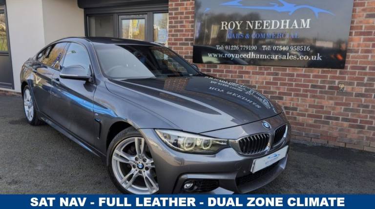 2018 68 BMW 4 SERIES GRAN COUPE 2.0 420D M SPORT HATCHBACK 5DR DIESEL AUTO EURO 