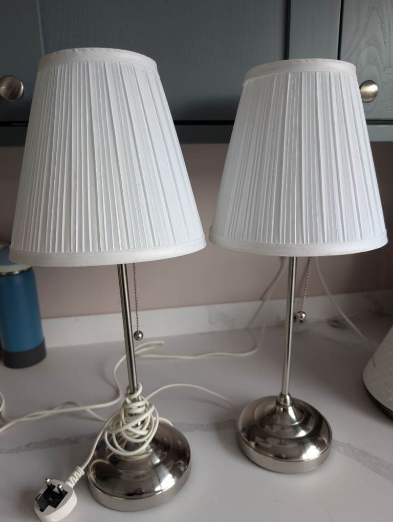 image for 2x Årstid IKEA table lamps 