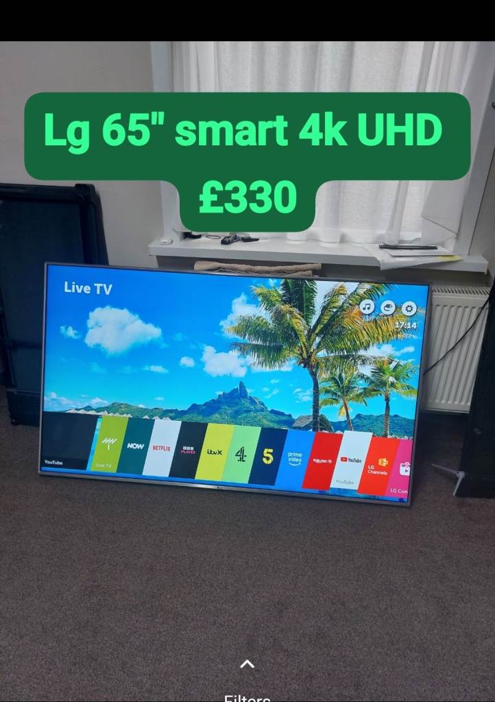 LG 65" Smart 4K UHD TV 