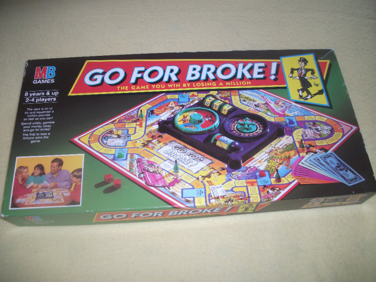 GO FOR BROKE (BOARD GAME)