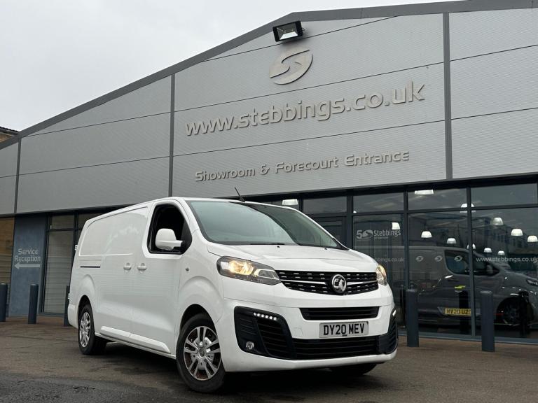 2020 Vauxhall Vivaro 2.0 Turbo D 3100 Sportive L2 H1 Euro 6 (s/s) 5dr PANEL VAN Diesel Manual
