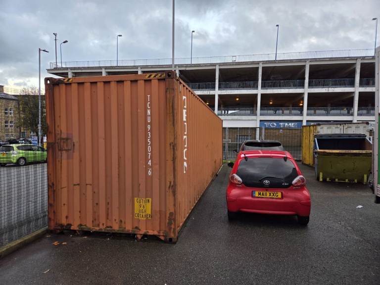 40ftHC storage container for sale - water and wind tight - Bradford - funds go to good cause project