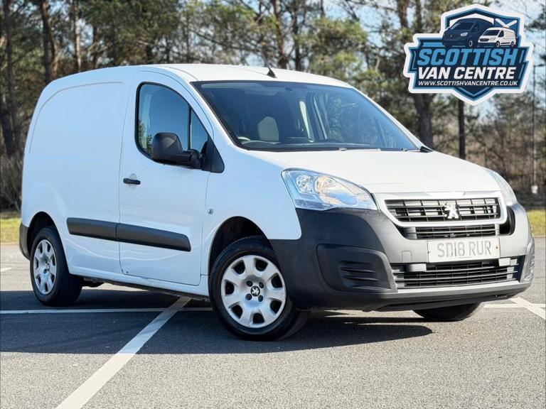 2018 Peugeot Partner 850 1.6 BlueHDi 100 Professional Van [non SS] PANEL VAN DIESEL Manual