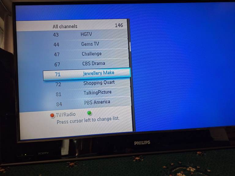 image for 42 inch phillip's tv 