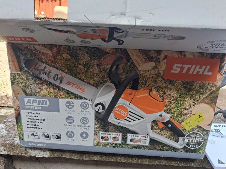 stihl msa220 chainsaw