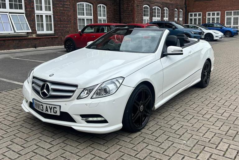 2013/13 MERCEDES BENZ E220 CDI AMG LINE SPORT 7G TRONIC CONVERTIBLE 