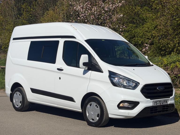 2021 FORD TRANSIT CUSTOM TREND HIGH ROOF 300 130bhp FULLY INSULATED/CARPETED!