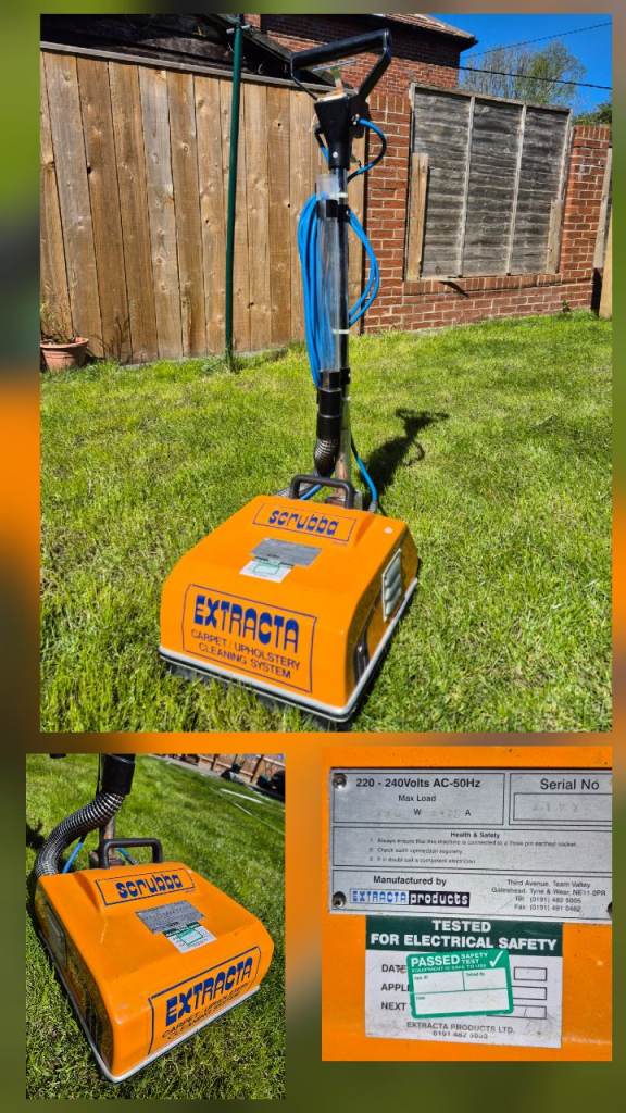 Carpet Cleaning Machine Extracta Scrubba