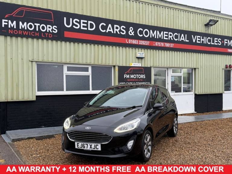 2017 67 FORD FIESTA 1.1 TI-VCT ZETEC HATCHBACK 3DR PETROL MANUAL EURO 6 (S/S) (8