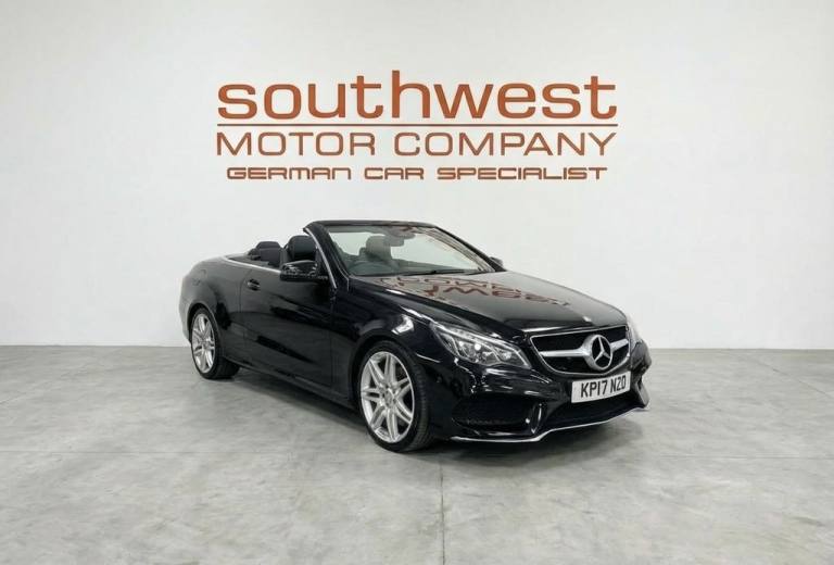 2017 Mercedes-Benz E Class 3.0 E350d V6 AMG Line Edition Cabriolet 2dr Diesel G-Tronic+ Euro 6 (s...