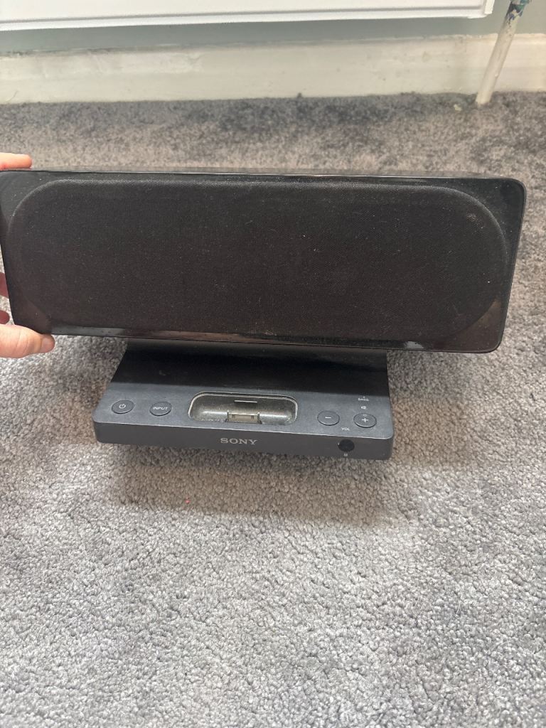 Sony Bluetooth and dock speaker 
