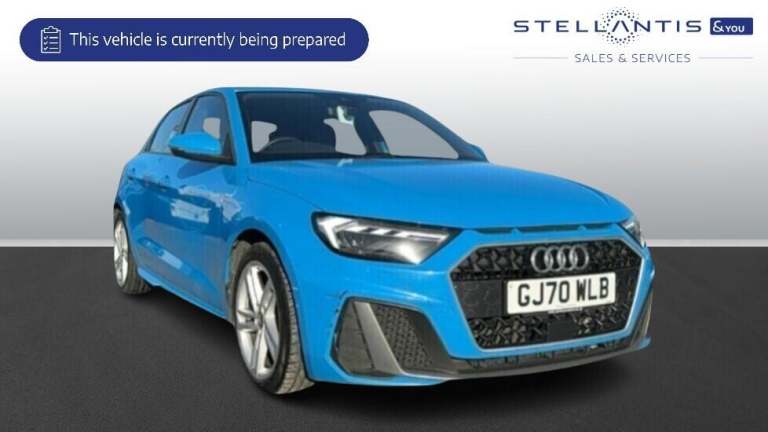 2020 Audi A1 1.0 TFSI 30 S line Sportback 5dr Petrol Manual Euro 6 (s/s) (116 ps) Hatchback Petro...