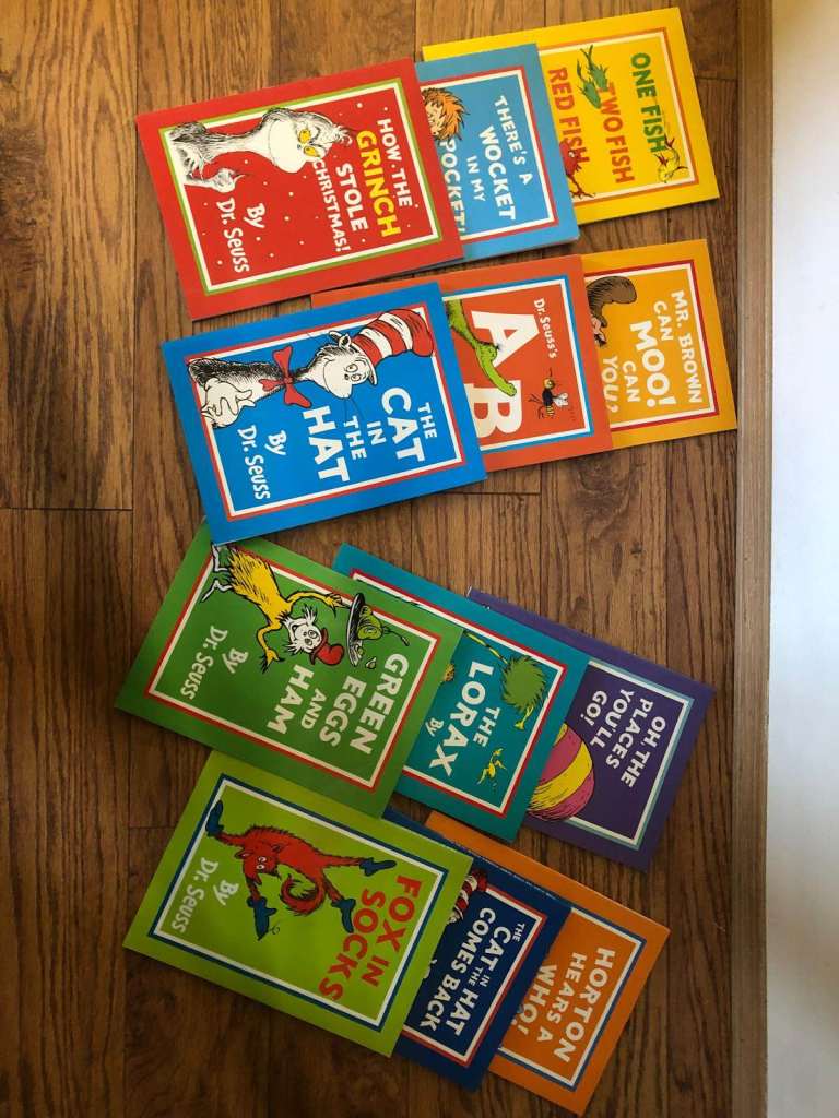 NEW - DR SUESS children's books - set of 12