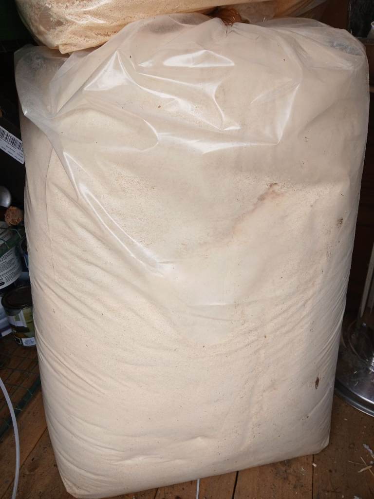 Huge bag of sawdust!