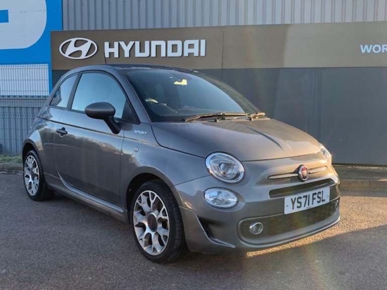 2021 Fiat 500 1.0 Mild Hybrid Sport 3dr HATCHBACK Petrol Manual