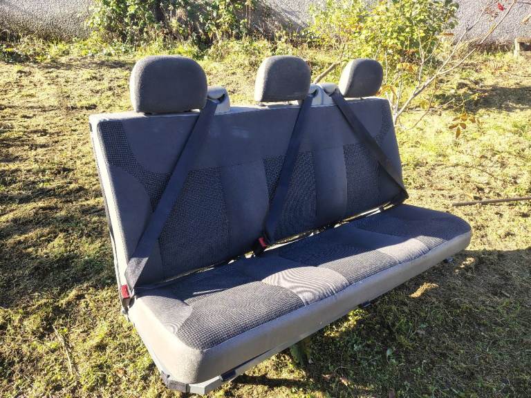 Passenger Row Vauxhall Vivaro 2014 3 Seats for van cab