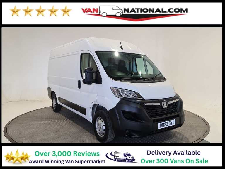 2023 Vauxhall Movano 2.2 Turbo D 140ps H2 Van Dynamic PANEL VAN DIESEL Manual