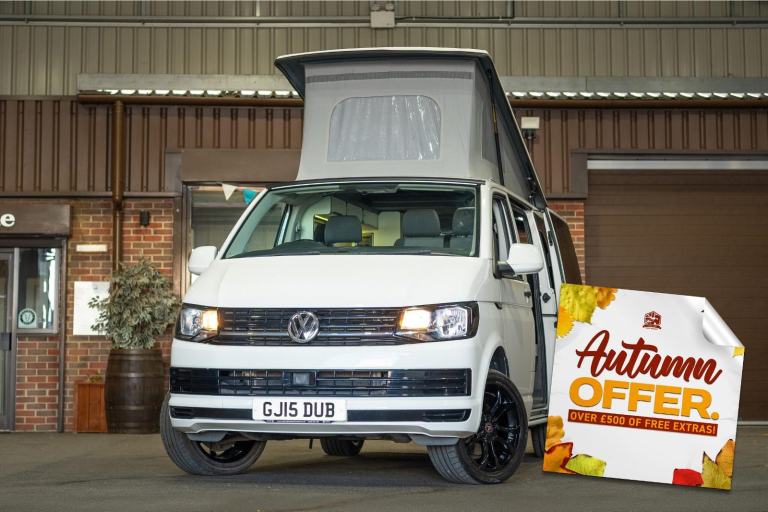 2018 Volkswagen Transporter T6 SWB Campervan in Candy White