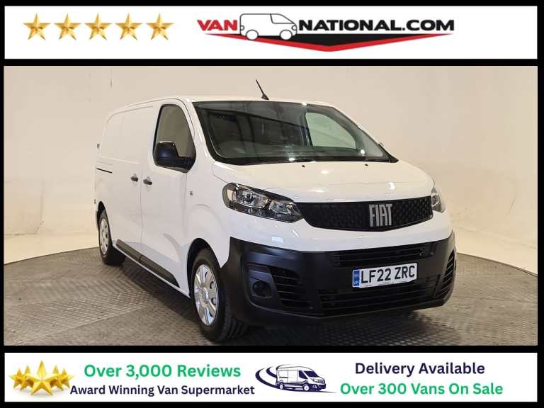 2022 Fiat Scudo 1.5 MultiJet 120 Tecnico Van PANEL VAN DIESEL Manual