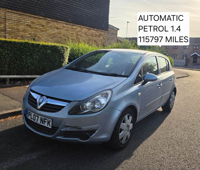 Vauxhall corsa automatic 1.4 petrol 2007 5 doors ulezfree 